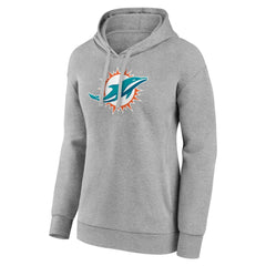 Miami Dolphins  Women's Primary Logo Pullover Hoodie