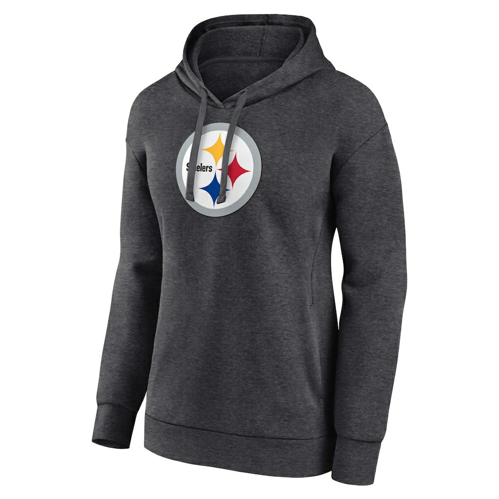 Pittsburgh Steelers  Women's Primary Logo Pullover Hoodie
