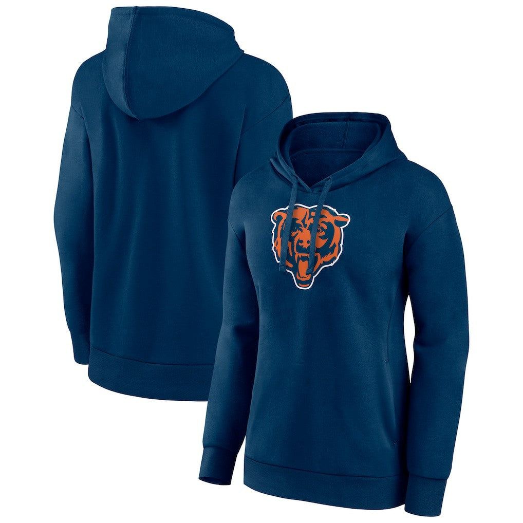 Chicago Bears  Women's Primary Logo Pullover Hoodie