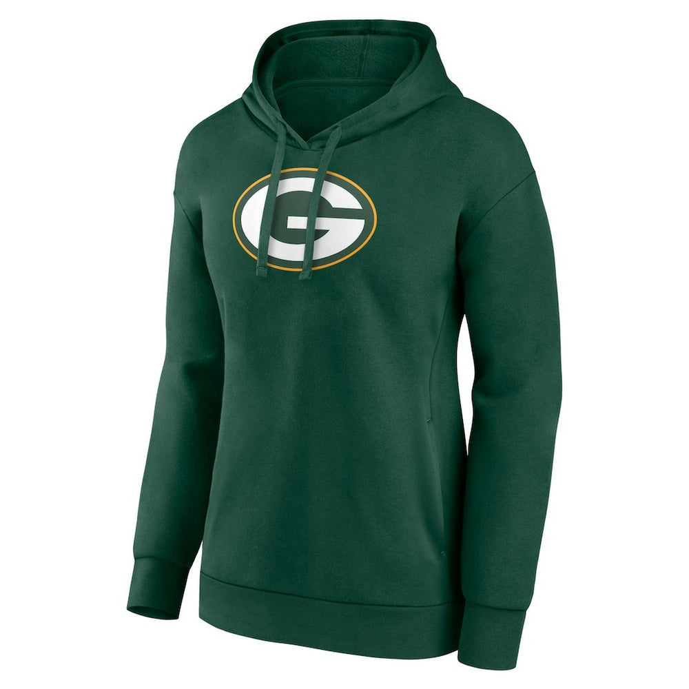 Green Bay Packers  Women's Primary Logo Pullover Hoodie