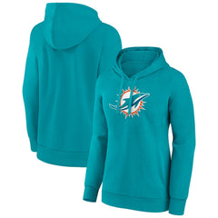 Miami Dolphins  Women's Primary Logo Pullover Hoodie