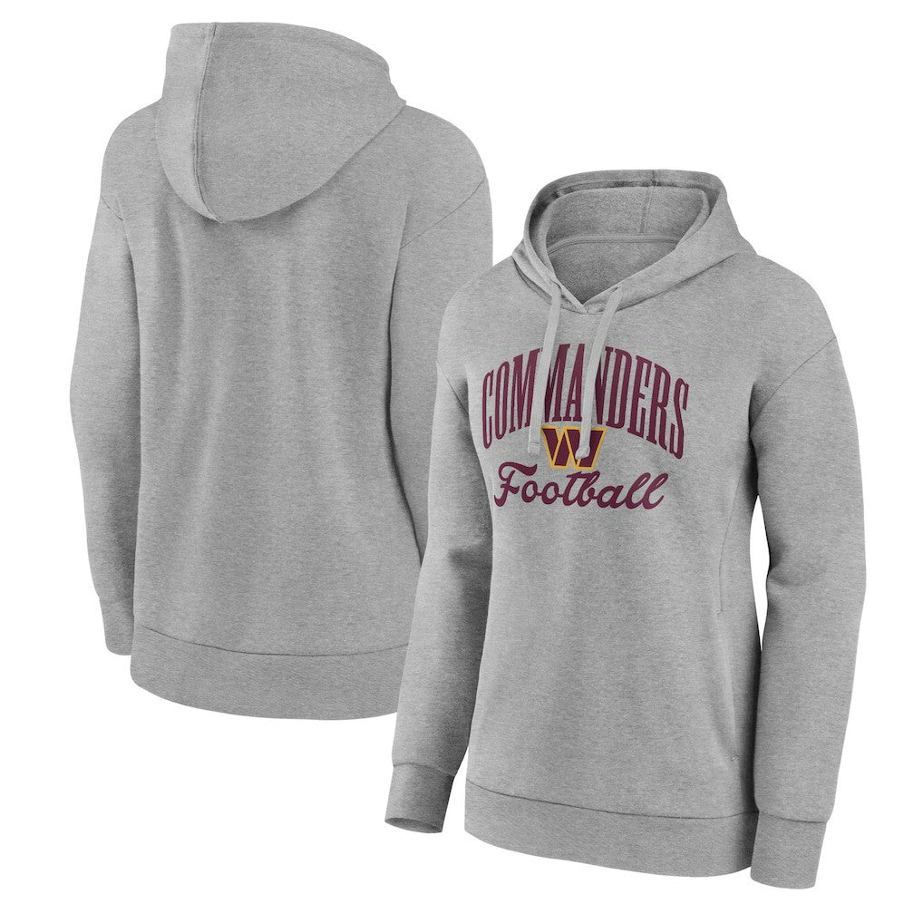 Washington Commanders  Women's Victory Script Pullover Hoodie