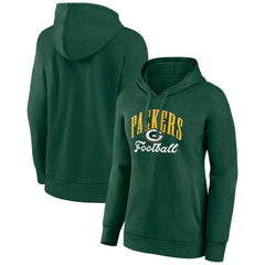 Green Bay Packers  Women's Victory Script Pullover Hoodie