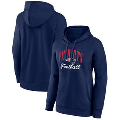 New England Patriots  Women's Victory Script Pullover Hoodie