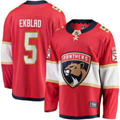 Aaron Ekblad Florida Panthers Fanatics Home Team Breakaway Player Jersey Sale