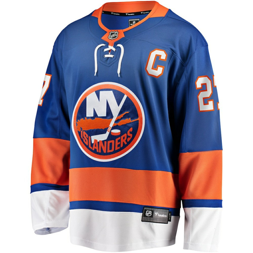 Anders Lee New York Islanders Fanatics Home Captain Patch Breakaway Player Jersey For Sale
