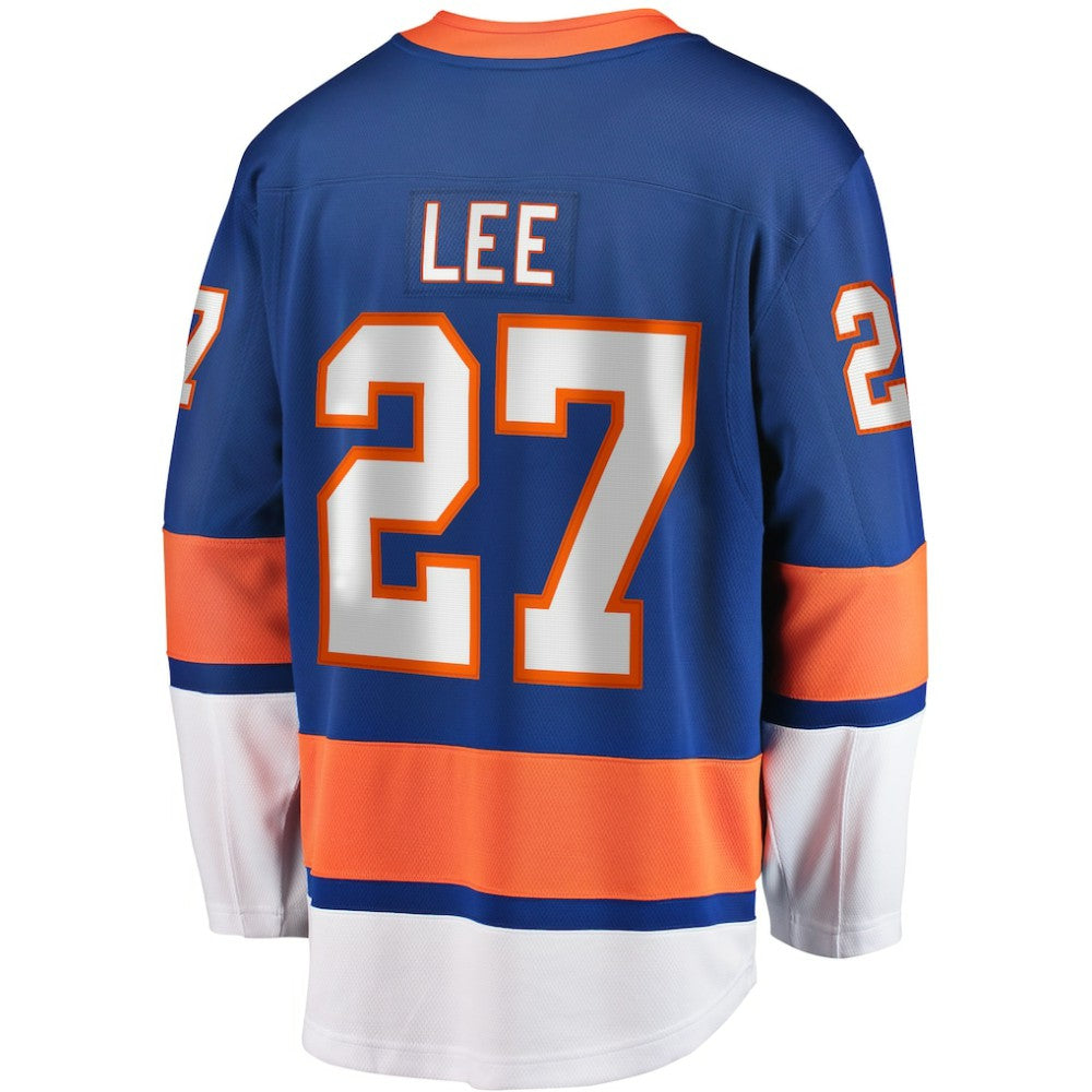 Anders Lee New York Islanders Fanatics Home Captain Patch Breakaway Player Jersey For Sale