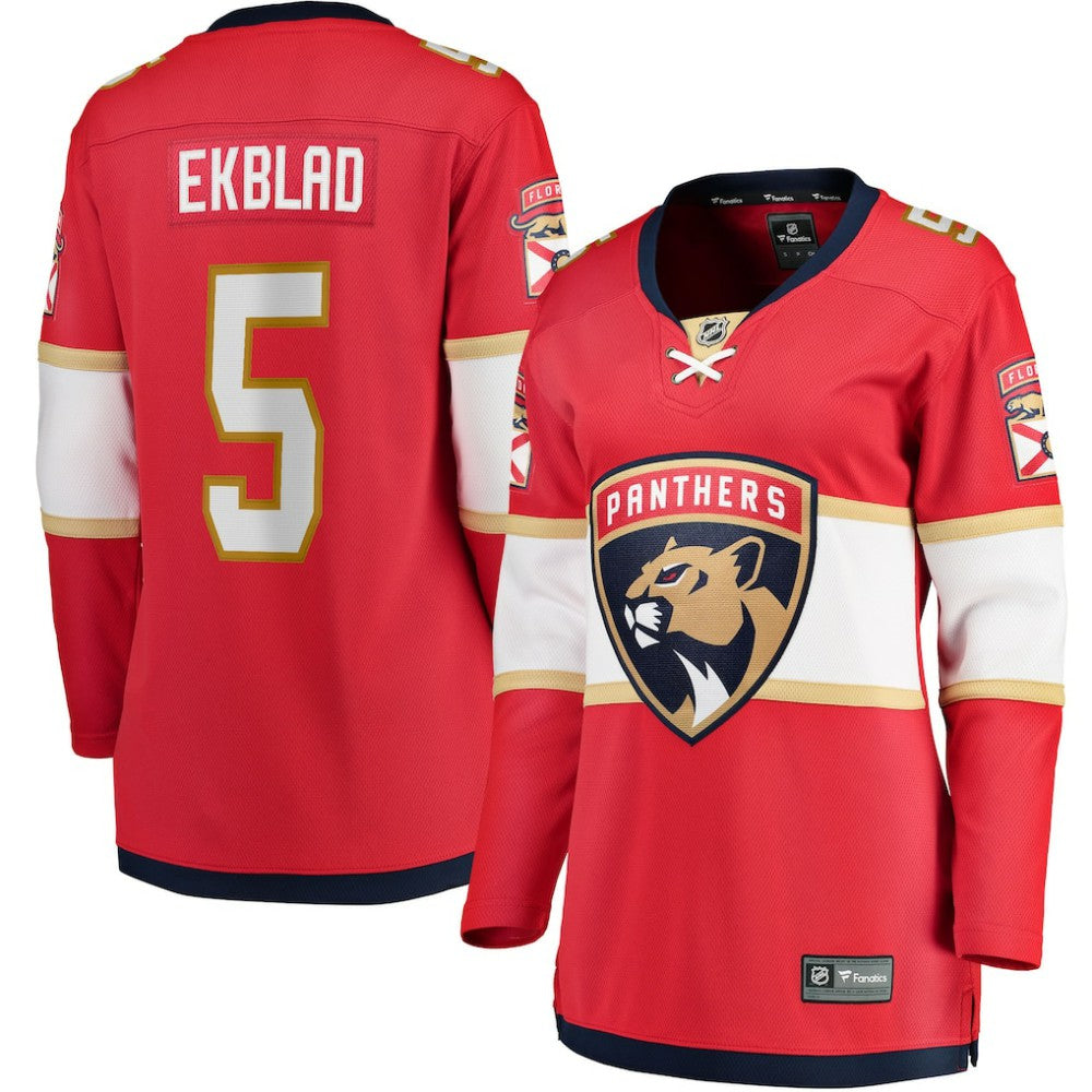 Aaron Ekblad Florida Panthers Fanatics Women's Home Team Breakaway Player Jersey Discount