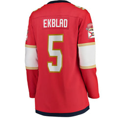Aaron Ekblad Florida Panthers Fanatics Women's Home Team Breakaway Player Jersey Discount