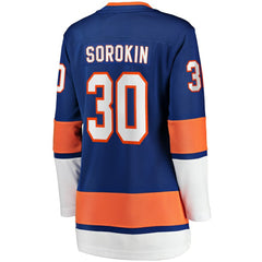 Ilya Sorokin New York Islanders Fanatics Women's Home Breakaway Player Jersey On Sale