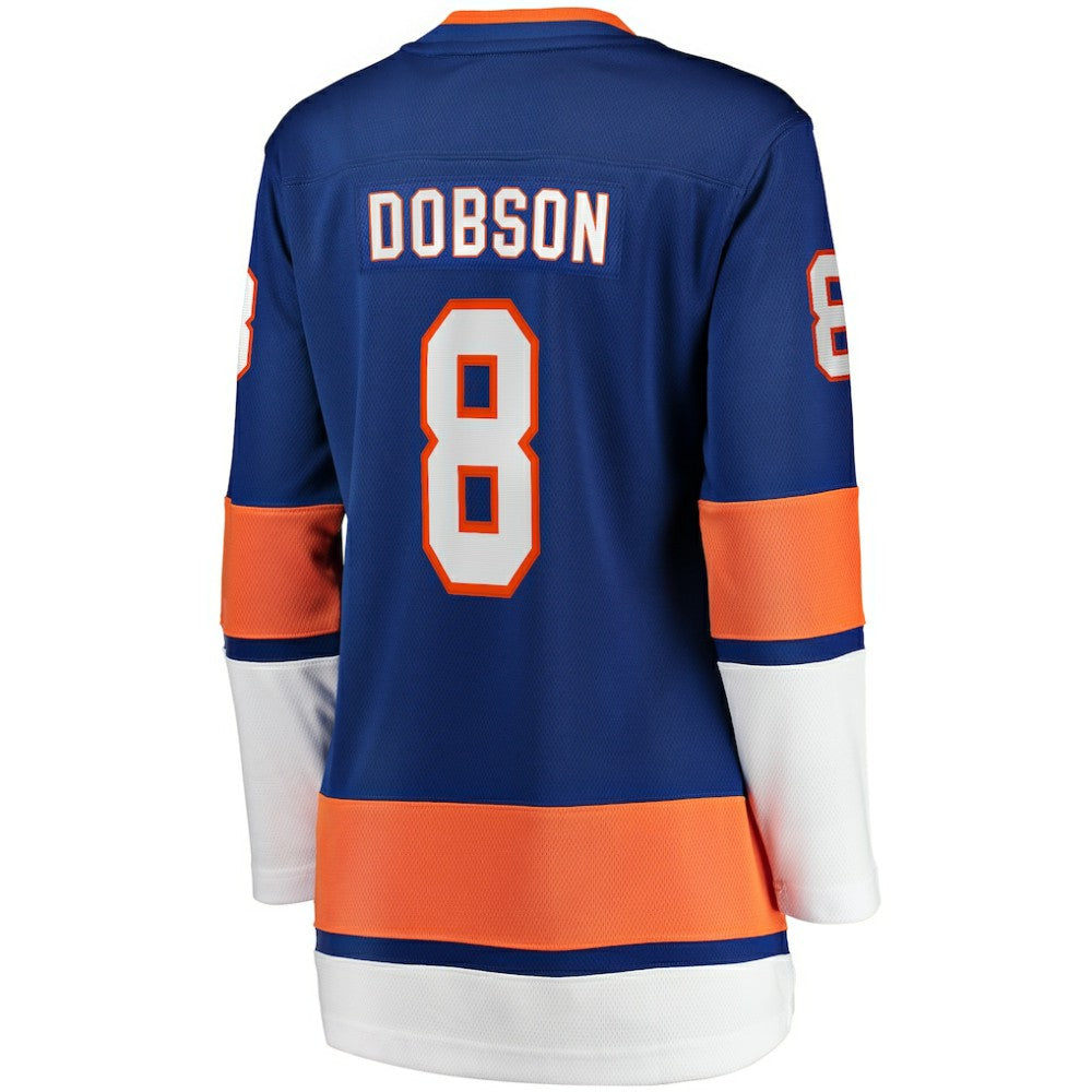 Noah Dobson New York Islanders Fanatics Women's Home Breakaway Player Jersey Outlet
