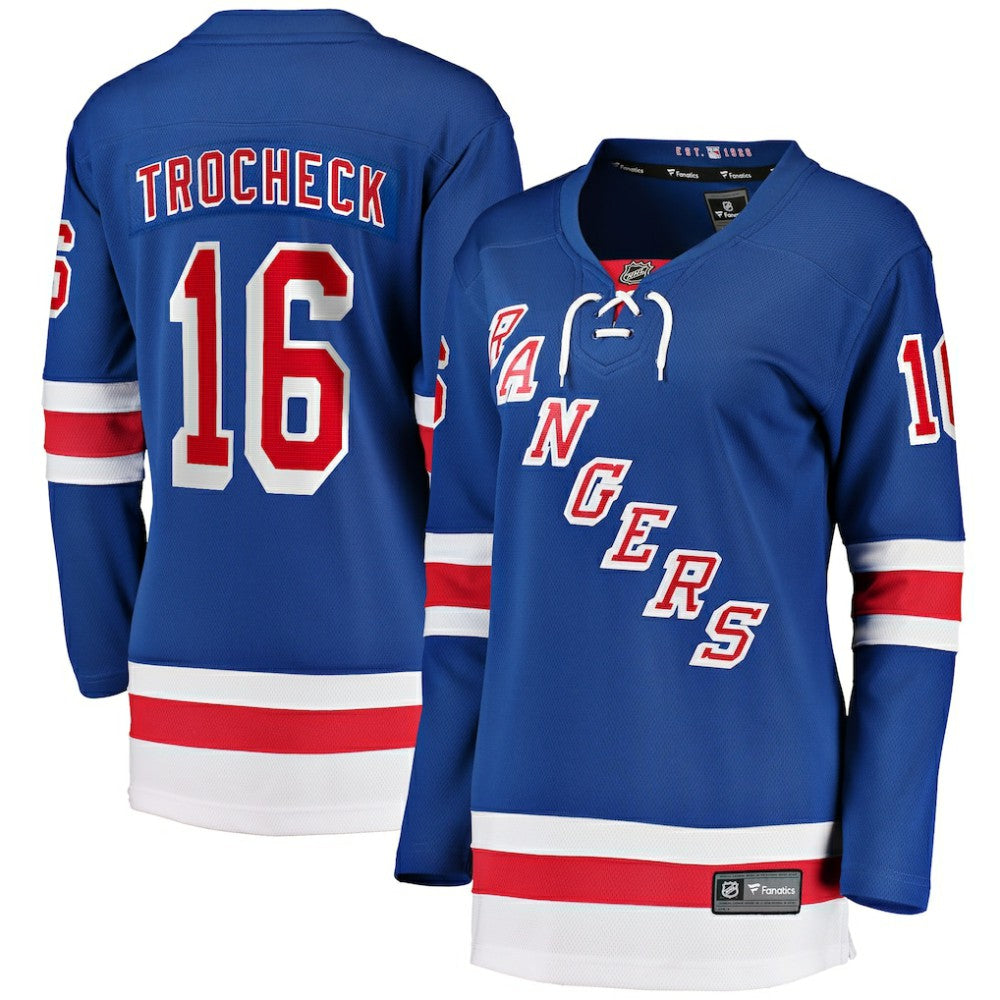 Vincent Trocheck New York Rangers Fanatics Women's Home Breakaway Player Jersey For Sale
