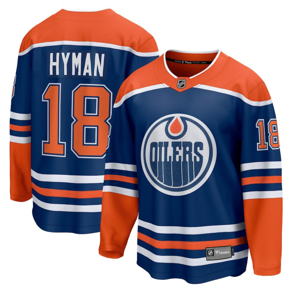 Zach Hyman Edmonton Oilers Fanatics Home Breakaway Player Jersey For Sale