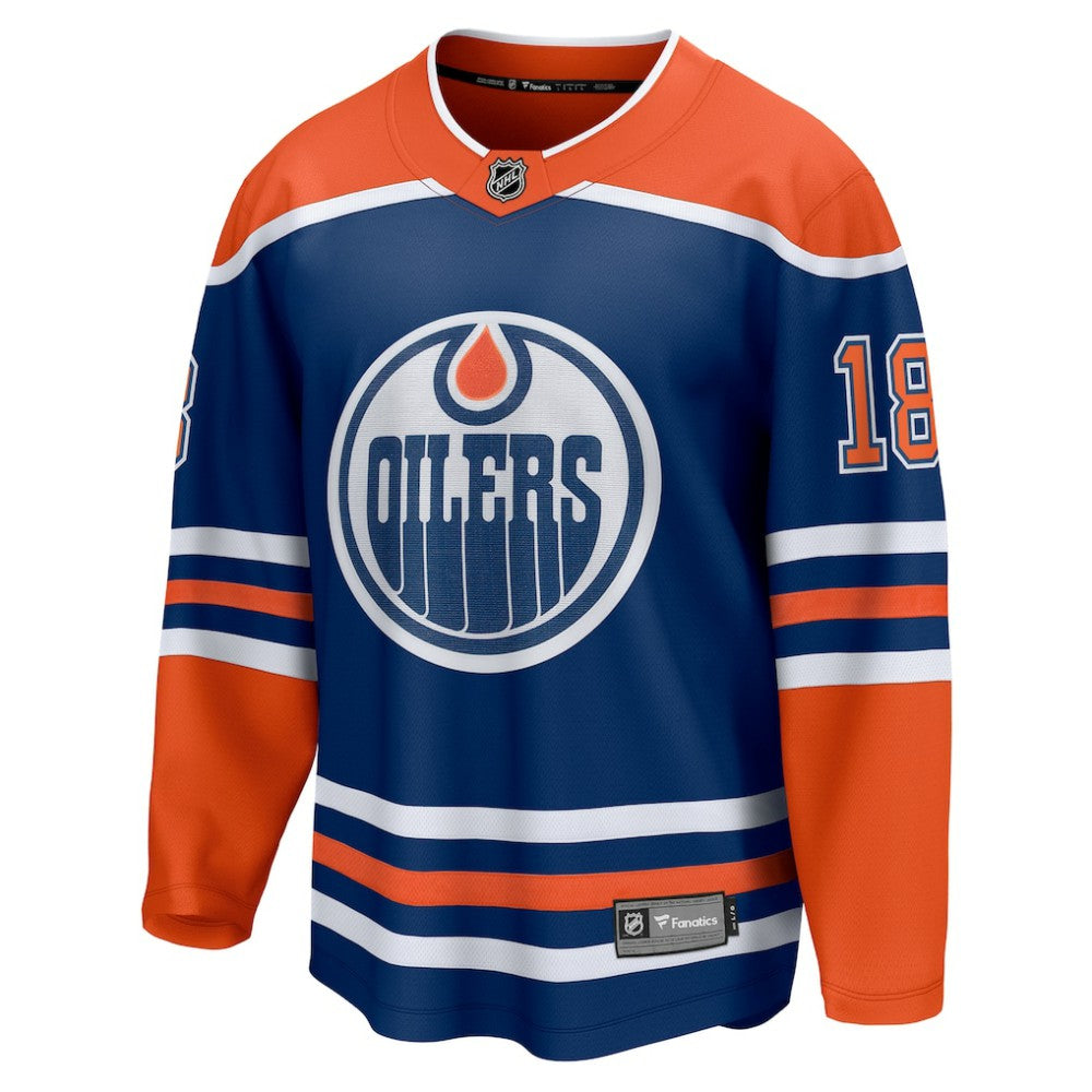Zach Hyman Edmonton Oilers Fanatics Home Breakaway Player Jersey For Sale