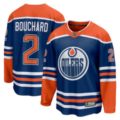 Evan Bouchard Edmonton Oilers Fanatics Home Breakaway Player Jersey For Sale