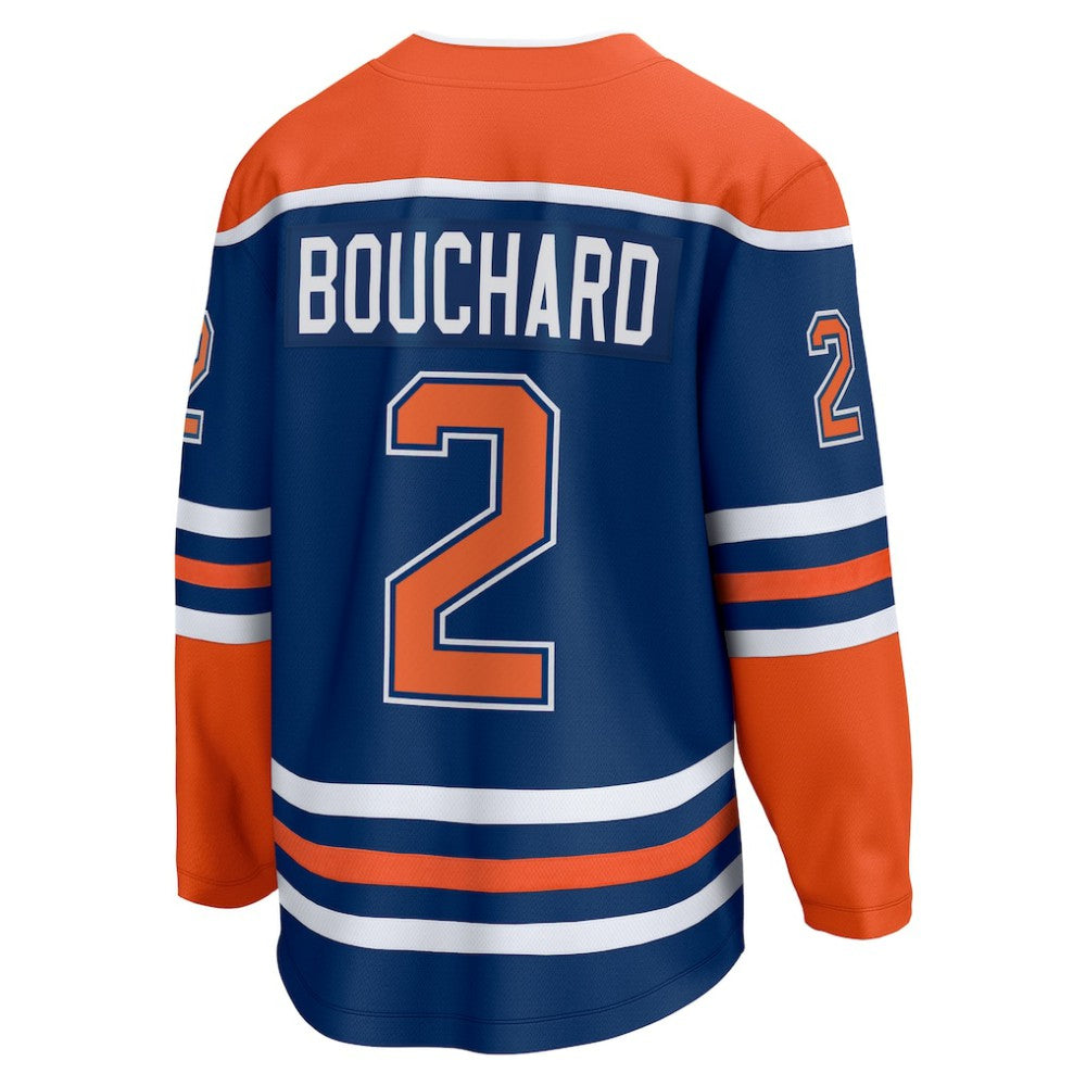 Evan Bouchard Edmonton Oilers Fanatics Home Breakaway Player Jersey For Sale