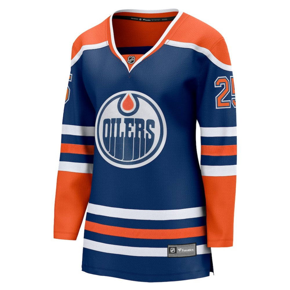 Darnell Nurse Edmonton Oilers Fanatics Women's Home Breakaway Player Jersey Sale
