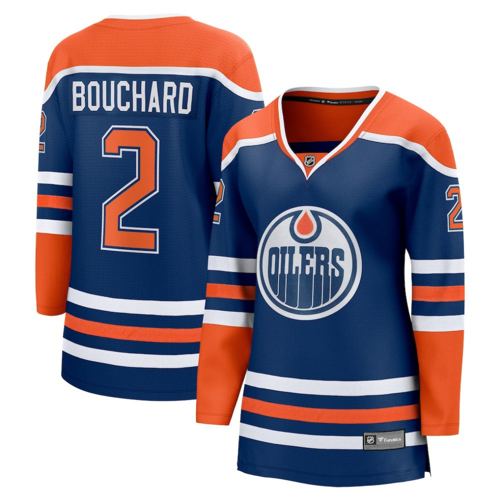 Evan Bouchard Edmonton Oilers Fanatics Women's Home Breakaway Player Jersey Discount