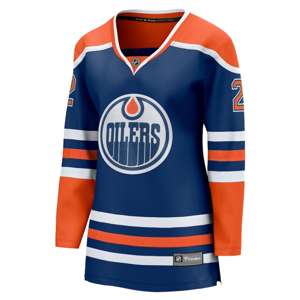 Evan Bouchard Edmonton Oilers Fanatics Women's Home Breakaway Player Jersey Discount