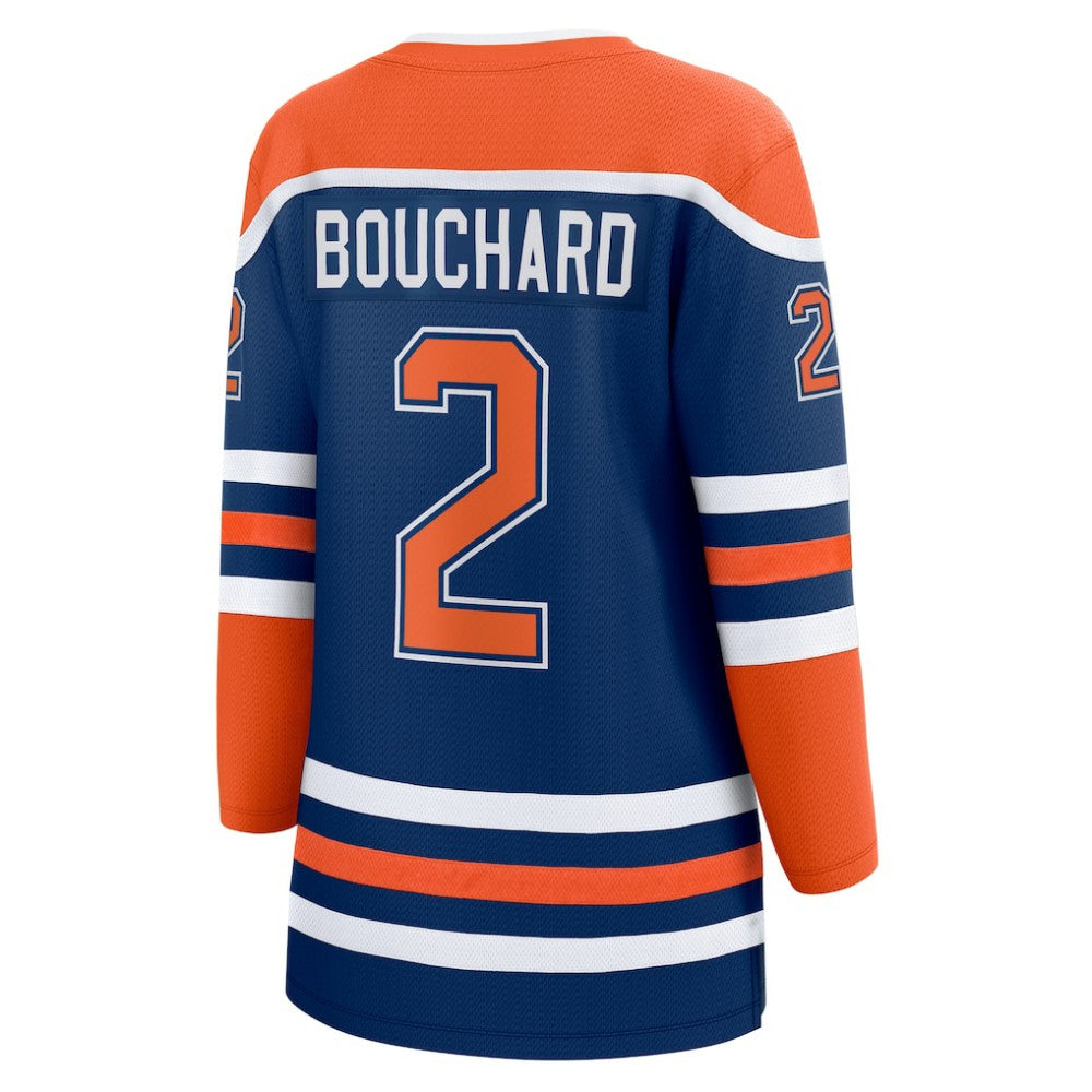 Evan Bouchard Edmonton Oilers Fanatics Women's Home Breakaway Player Jersey Discount