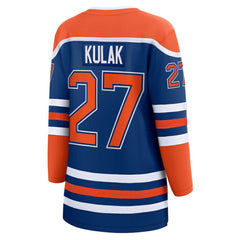 Brett Kulak Edmonton Oilers Fanatics Women's Home Breakaway Player Jersey Discount