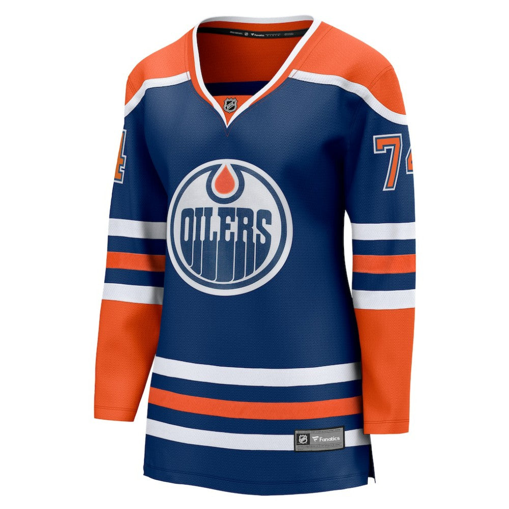 Stuart Skinner Edmonton Oilers Fanatics Women's Home Breakaway Player Jersey On Sale