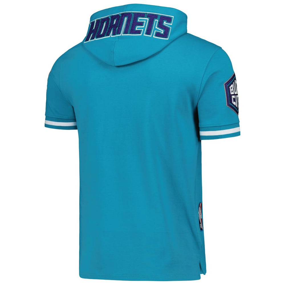 LaMelo Ball Charlotte Hornets Pro Standard Name & Number Short Sleeve Pullover Hoodie On Sale