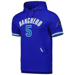 Paolo Banchero Orlando Magic Pro Standard Name & Number Short Sleeve Pullover Hoodie New