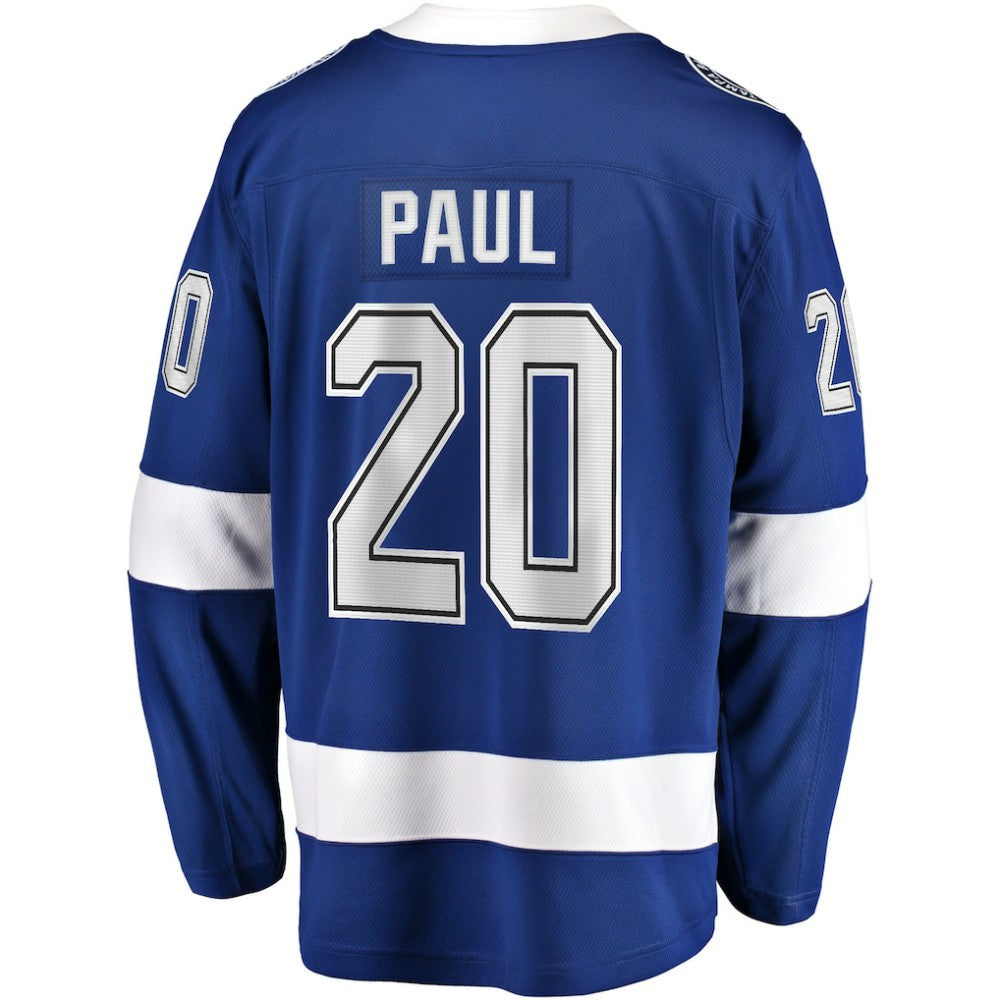 Nicholas Paul Tampa Bay Lightning Fanatics Home Breakaway Player Jersey Online