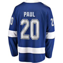 Nicholas Paul Tampa Bay Lightning Fanatics Home Breakaway Player Jersey Online