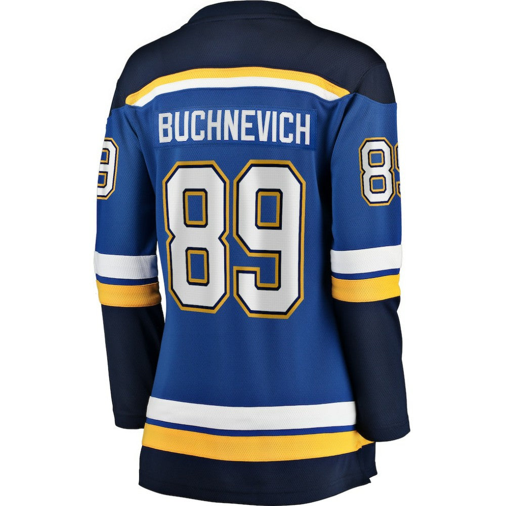 Pavel Buchnevich St. Louis Blues Fanatics Women's Home Breakaway Player Jersey Outlet