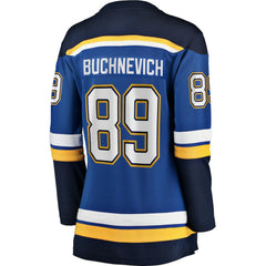 Pavel Buchnevich St. Louis Blues Fanatics Women's Home Breakaway Player Jersey Outlet