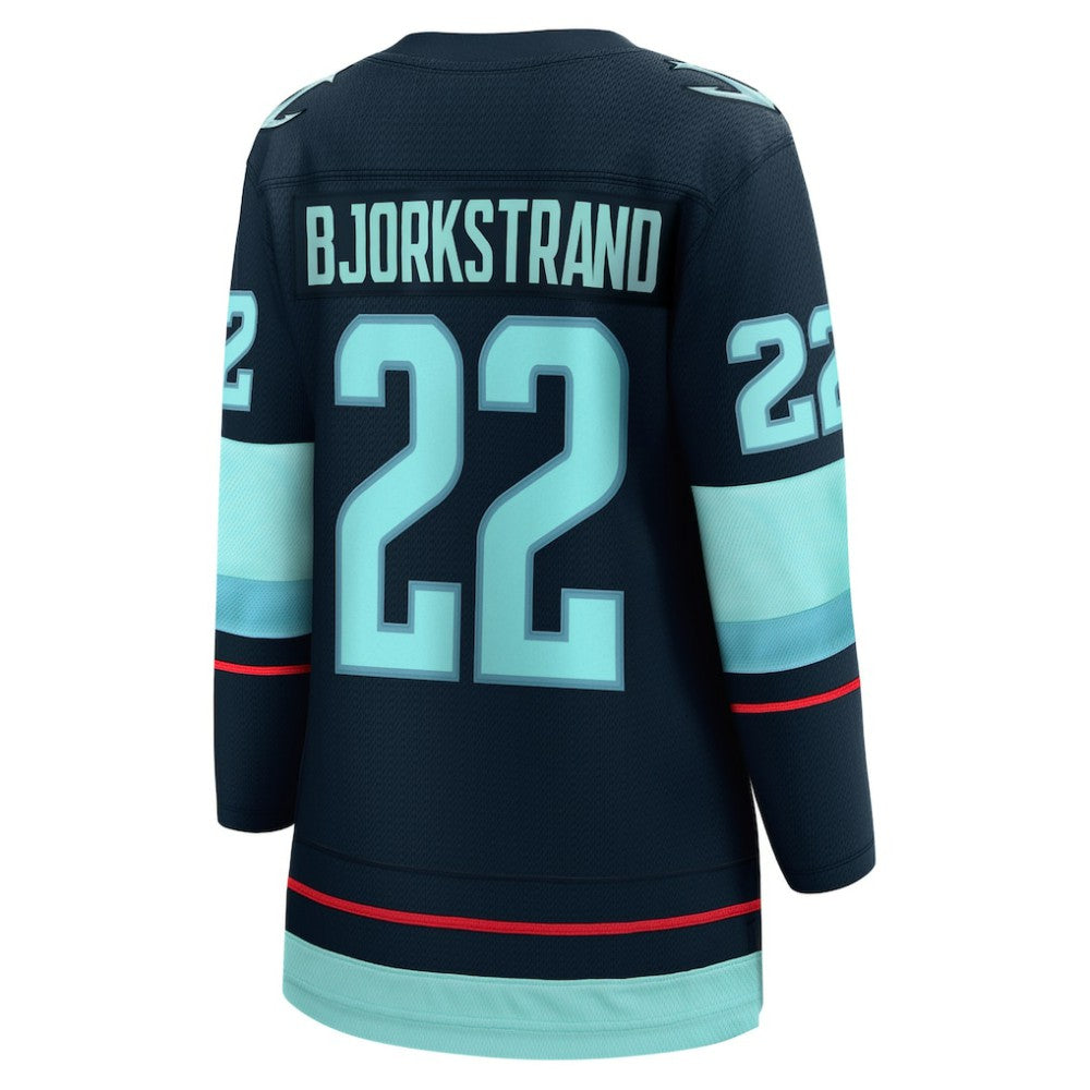 Oliver Bjorkstrand Seattle Kraken Fanatics Women's Home Breakaway Player Jersey Outlet