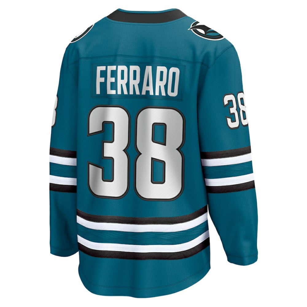 Mario Ferraro San Jose Sharks Fanatics Home Breakaway Player Jersey On Sale