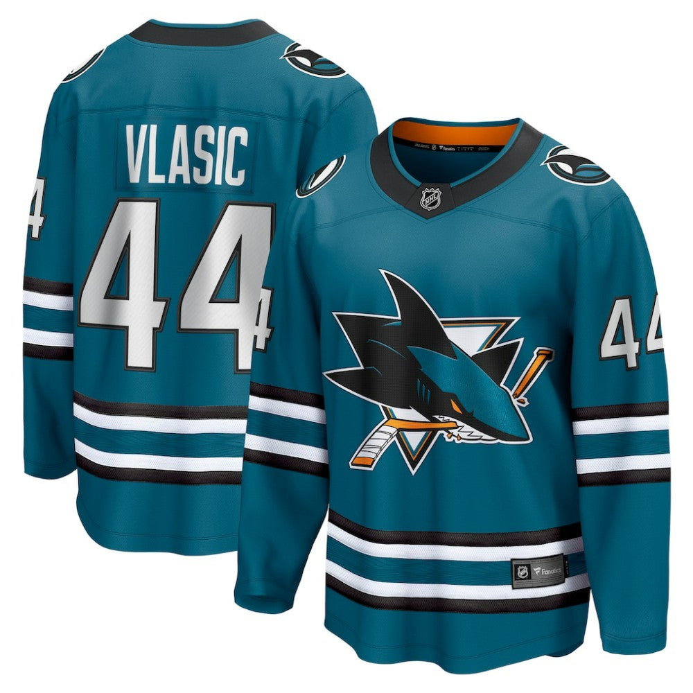 Marc-Edouard Vlasic San Jose Sharks Fanatics Home Breakaway Player Jersey Discount