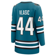 Marc-Edouard Vlasic San Jose Sharks Fanatics Women's Home Breakaway Player Jersey For Sale