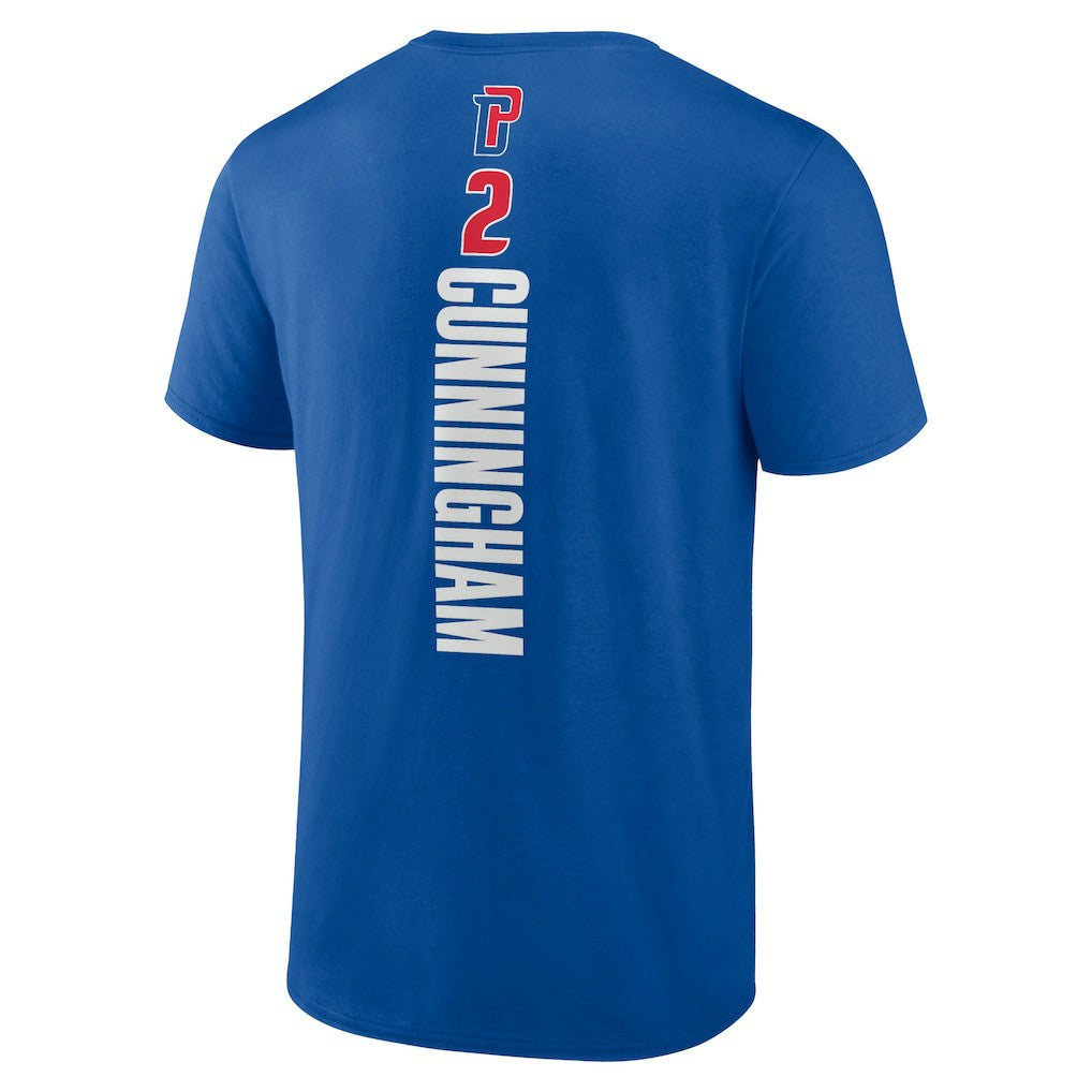Cade Cunningham Detroit Pistons Playmaker Name & Number T-Shirt sale For Sale