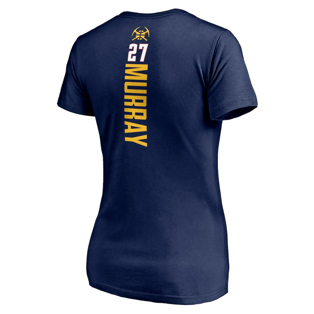 Jamal Murray Denver Nuggets Women's Playmaker Name & Number V-Neck T-Shirt sale Outlet