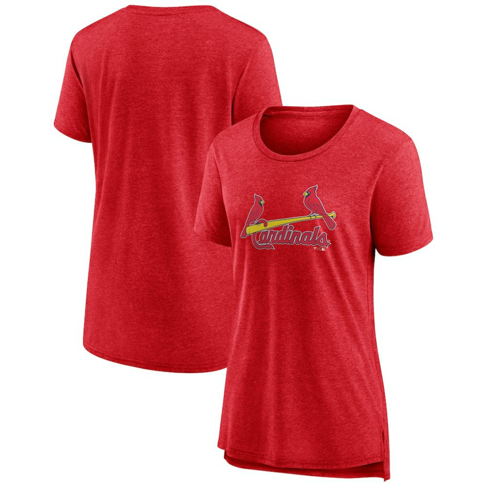 St. Louis Cardinals Women's Official Wordmark Tri-Blend T-Shirt | MLB Near me