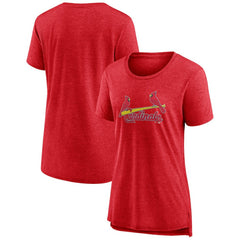 St. Louis Cardinals Women's Official Wordmark Tri-Blend T-Shirt | MLB Near me