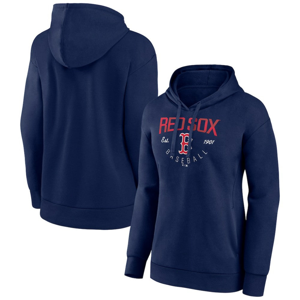 Boston Red Sox Women's Team Live For It Pullover Hoodie | MLB Discount