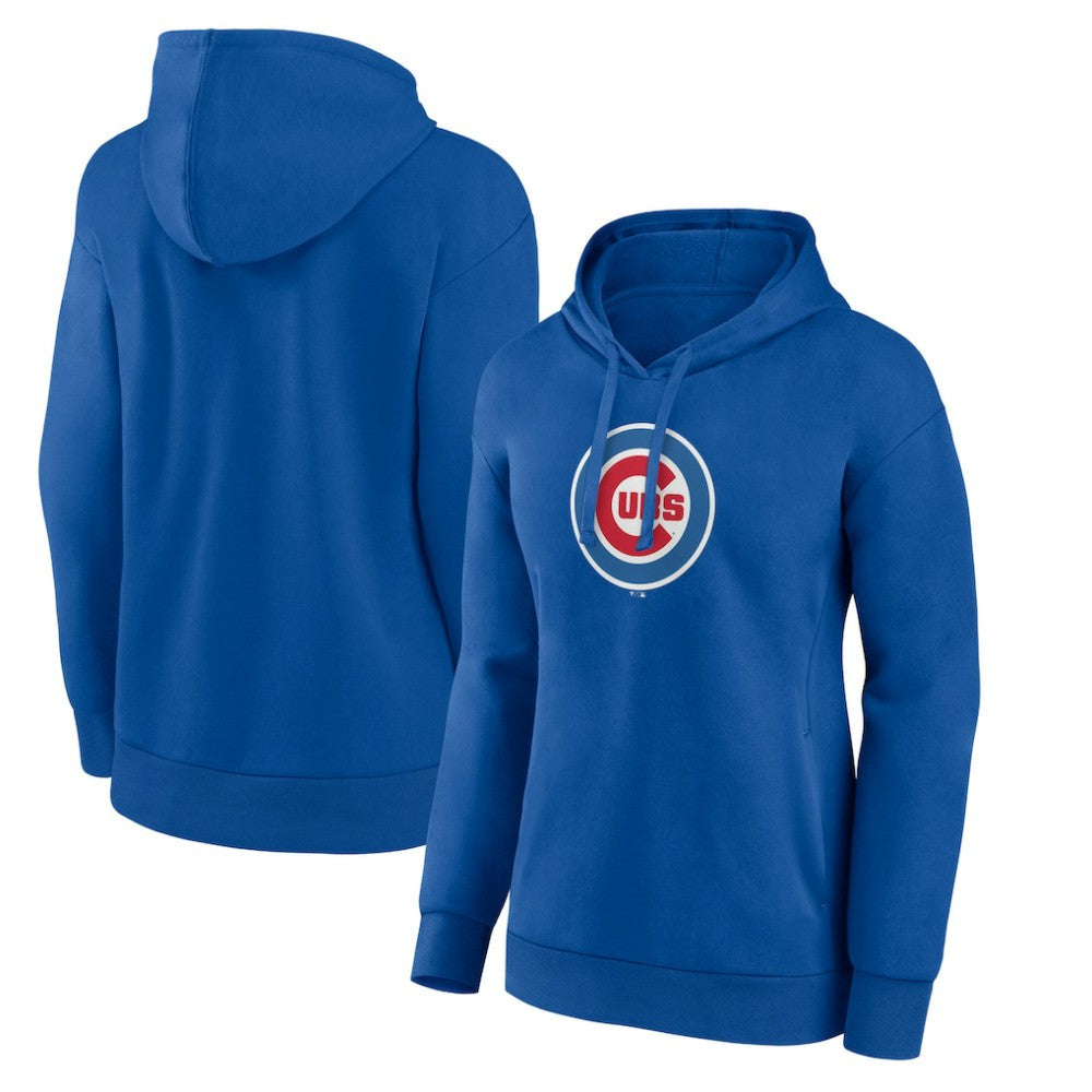 Chicago Cubs Women's Core Logo Pullover Hoodie | MLB For sale