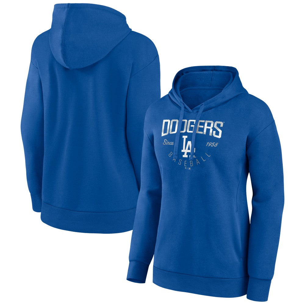 Los Angeles Dodgers Women's Team Live For It Pullover Hoodie | MLB Discount