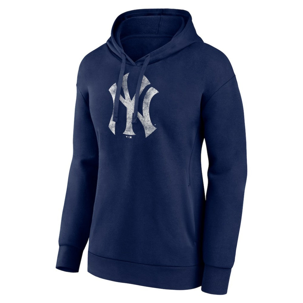 New York Yankees Women's Distressed Team Pullover Hoodie | MLB Shop