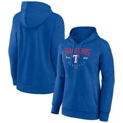 Texas Rangers Women's Team Live For It Pullover Hoodie | MLB New