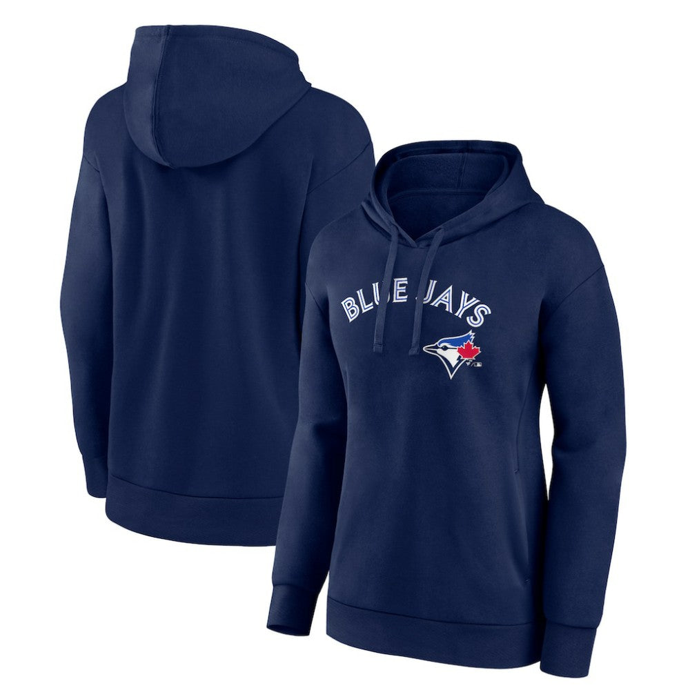 Toronto Blue Jays Women's Team Lockup Pullover Hoodie | MLB On Sale