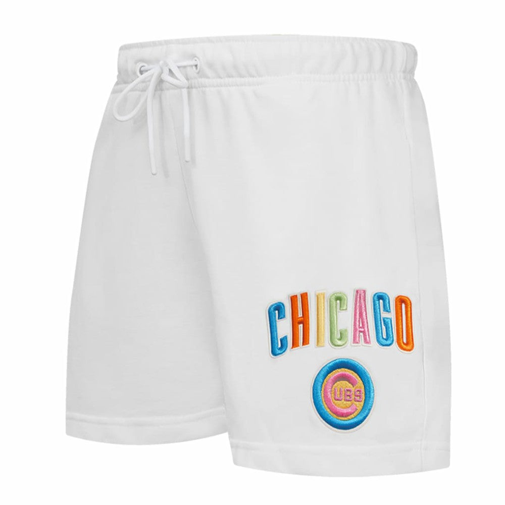 Chicago Cubs Pro Standard Women's Washed Neon Shorts | MLB For sale