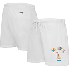 Los Angeles Dodgers Pro Standard Women's Washed Neon Shorts | MLB Online
