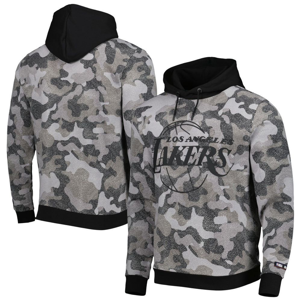 Los Angeles Lakers Hugo Boss x NBA Camo Pullover Hoodie New
