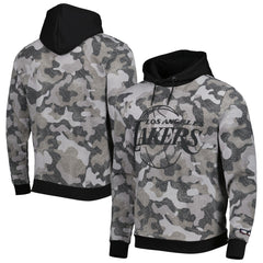 Los Angeles Lakers Hugo Boss x NBA Camo Pullover Hoodie New